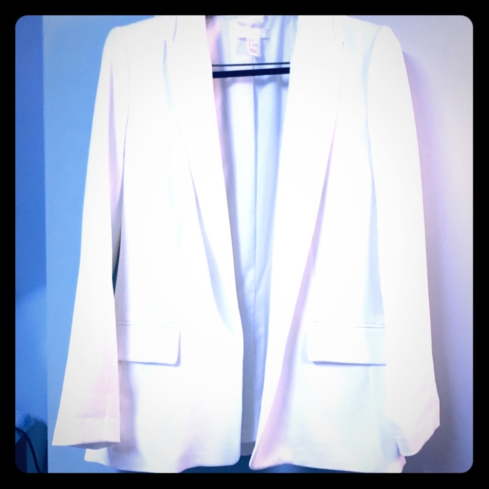 White blazer